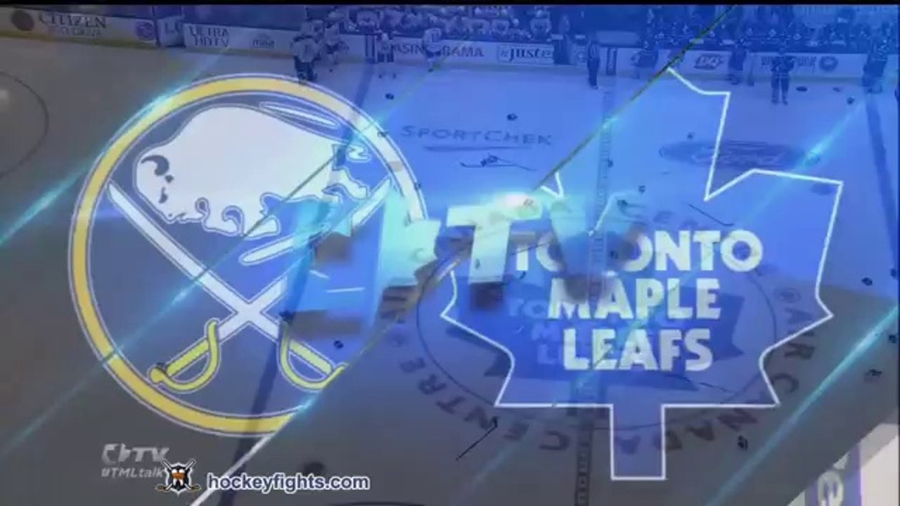 Luis Navas - Buffalo Sabres vs Toronto Maple Leafs Brawl