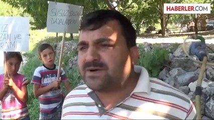 50 gündür suları kesik -