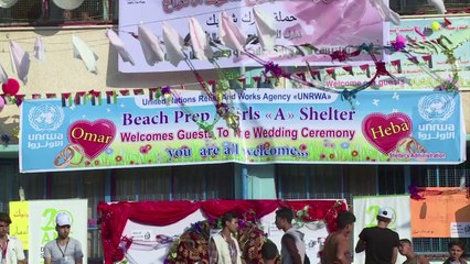 زفاف في غزة رغم المآسي و الحرب