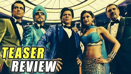 Happy New Year Motion Poster Review | Ft Shah Rukh, Deepika