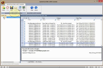 SysInfoTools EML to NSF Converter