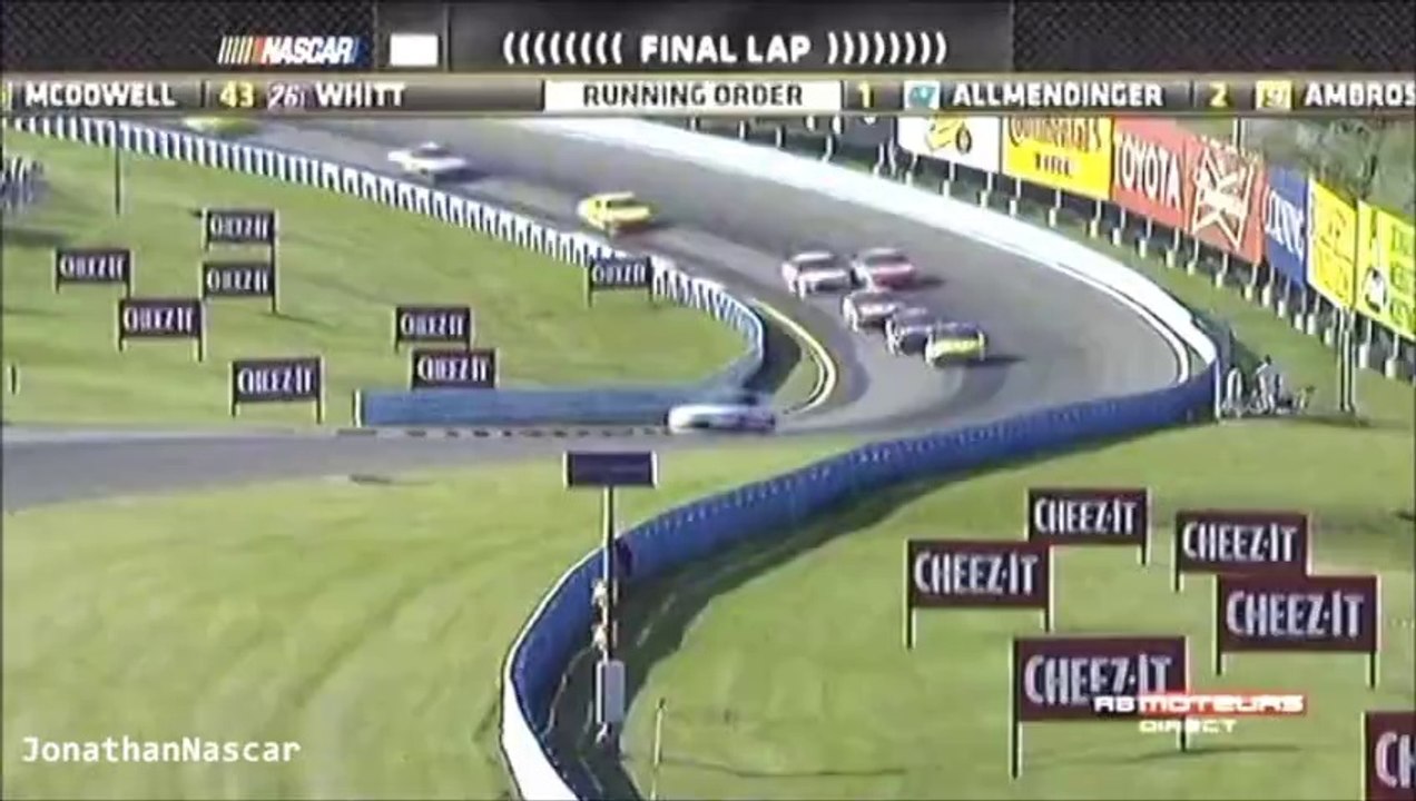 Finish Watkins Glen 2014 NASCAR Sprint Cup