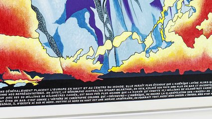 Chéri Samba - La vraie carte du monde, 2011 - Collection de la Fondation Cartier pour...