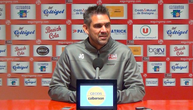 EAG TV : La conférence de presse de Jocelyn Gourvennec avant Lens-Guingamp