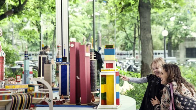 Fondation Cartier : 30 ans pour l'art contemporain | Déambulation et rencontres, mai 2014.