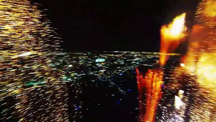 See what a firework looks like from the inside thanks to a drone