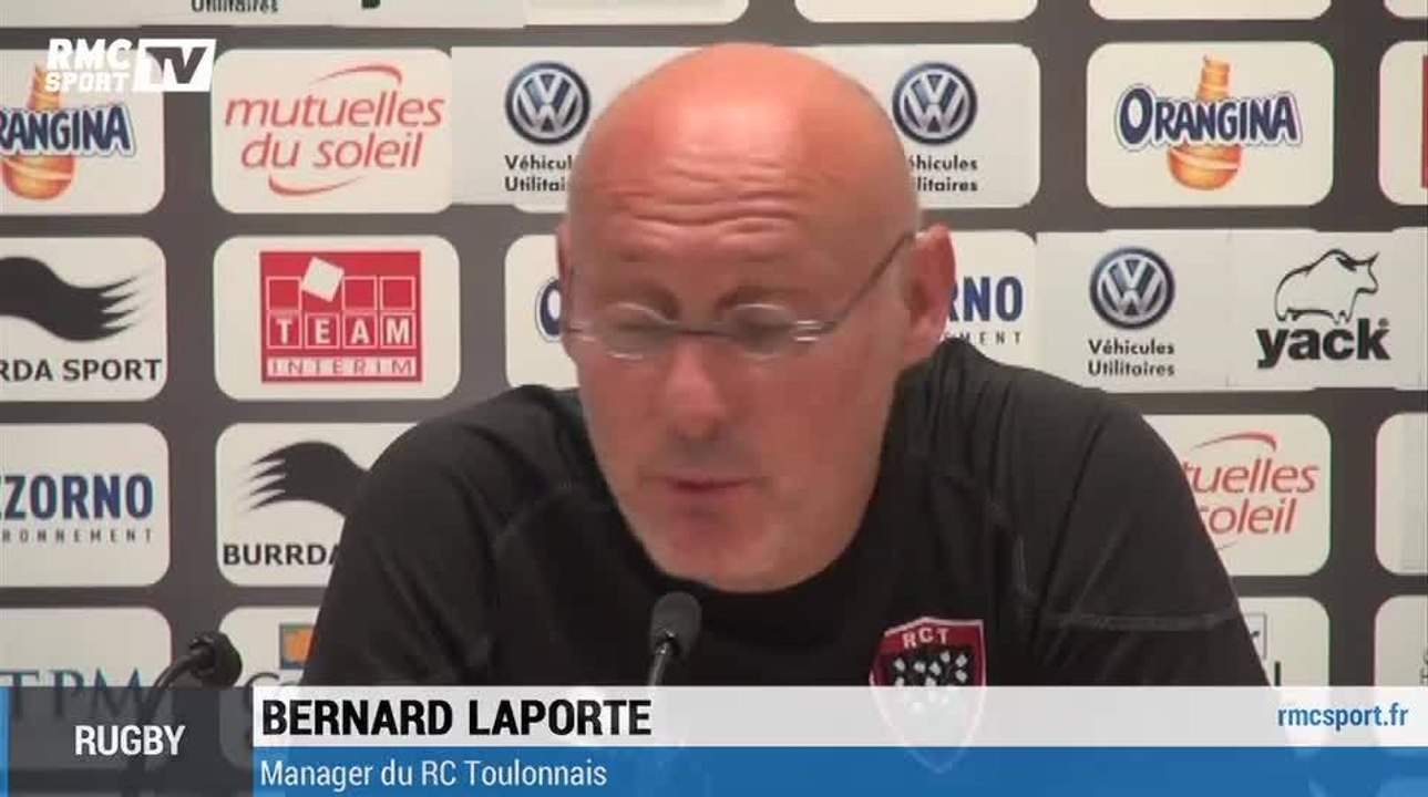 Rugby / Bernard Laporte et les ambitions du RCT - 14/08