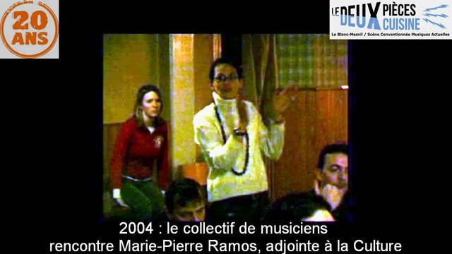 2004 collectif des musiciens rencontre la maire adjointe pour le Deux Pièces Cuisine
