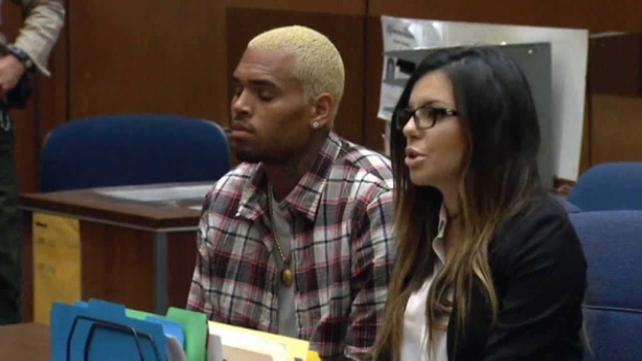Chris Brown praised by judge for staying out of trouble