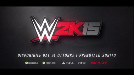 WWE 2K15 Sting Pre Order Announce ITA