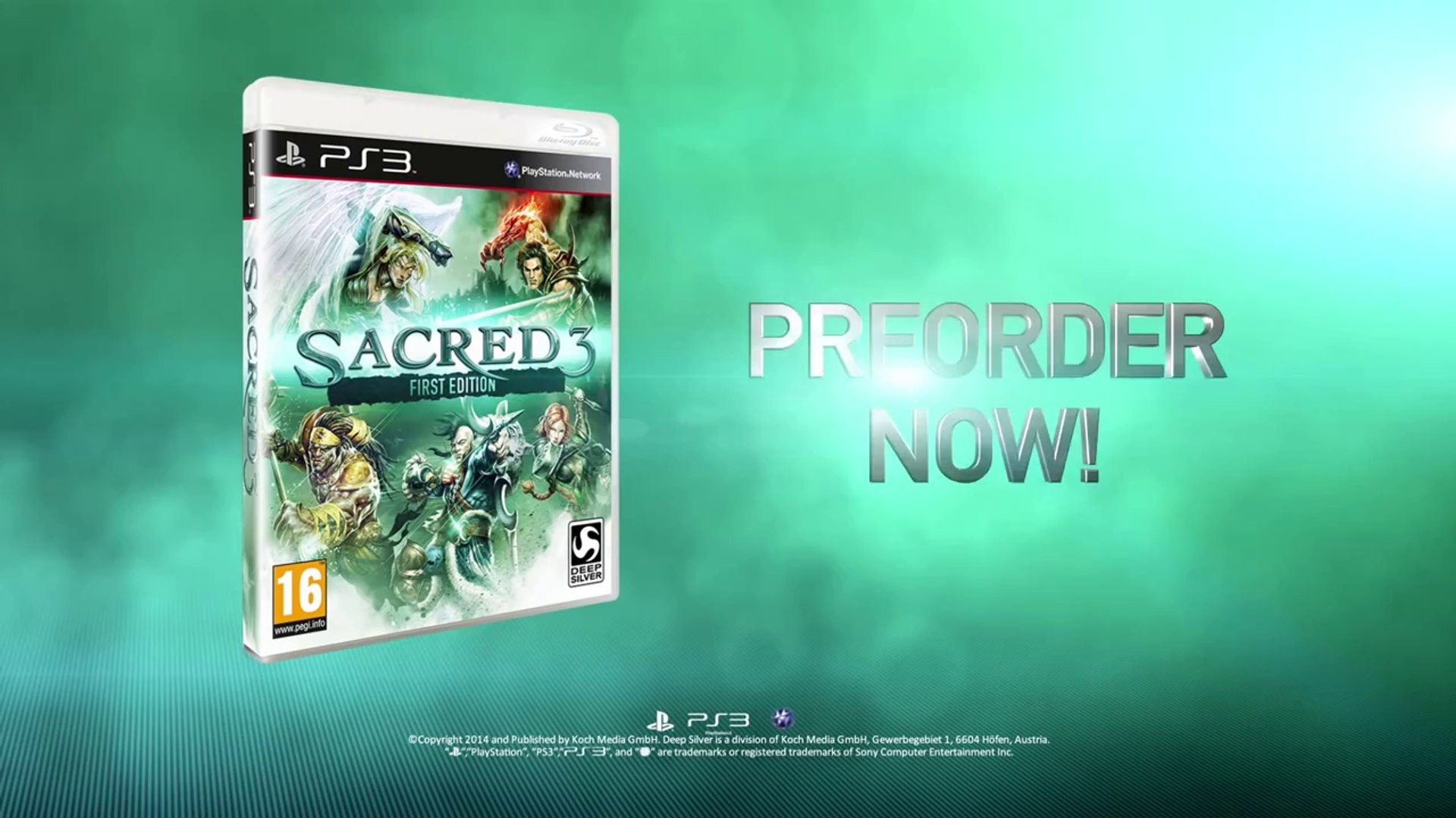 Sacred 3 'Fighter' CGI trailer