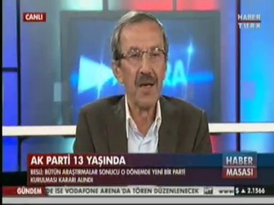 Ak Parti Genel Başkan Erdoğan İçin Veda resepsiyonu Veriyor - Hüseyin Besli