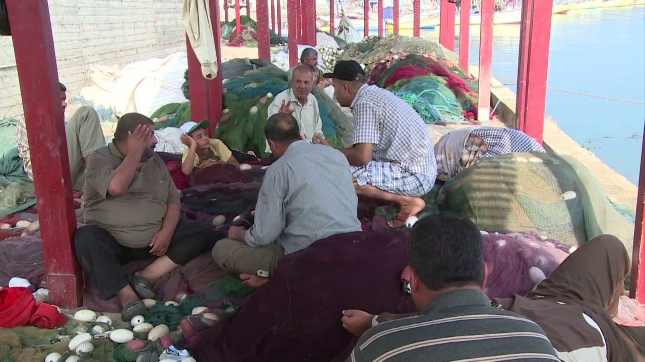 Fischer von Gaza stöhnen unter Israels Blockade
