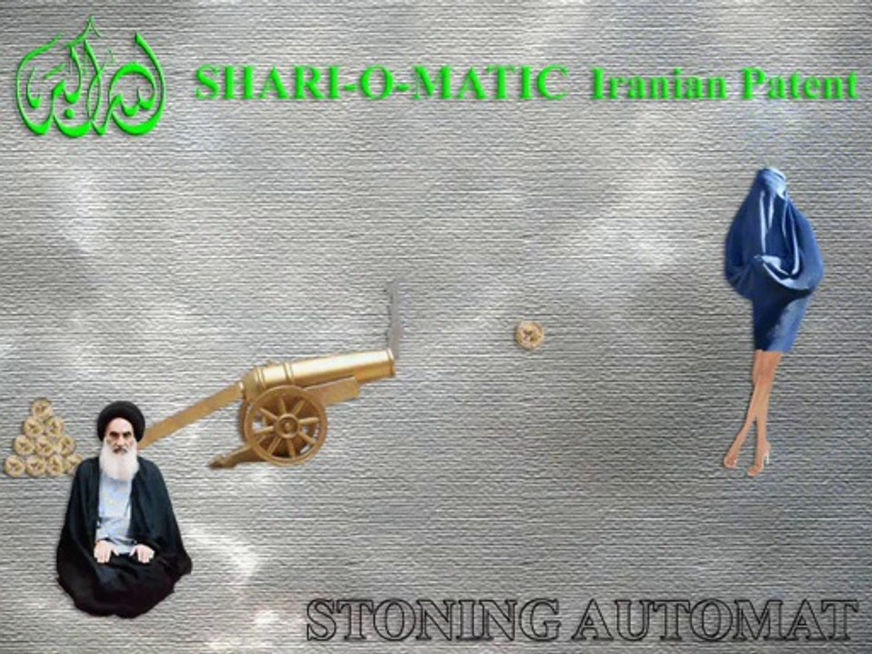 Stoning automat ...... iranian patent