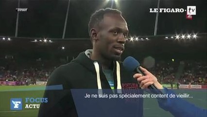 Usain Bolt parle, Nelson Monfort traduit n'importe quoi