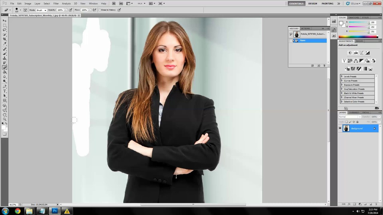 How To Use The Eraser Tools In Adobe Photoshop CS5