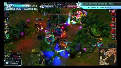 KT Arrows vs SAMSUNG Blue - FINAL - OGN Summer 2014 PART 2