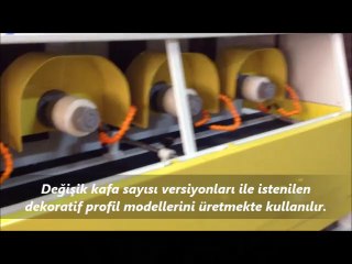4 Kafa Profil Makinası (Yeni Model) | www.unkardes.com