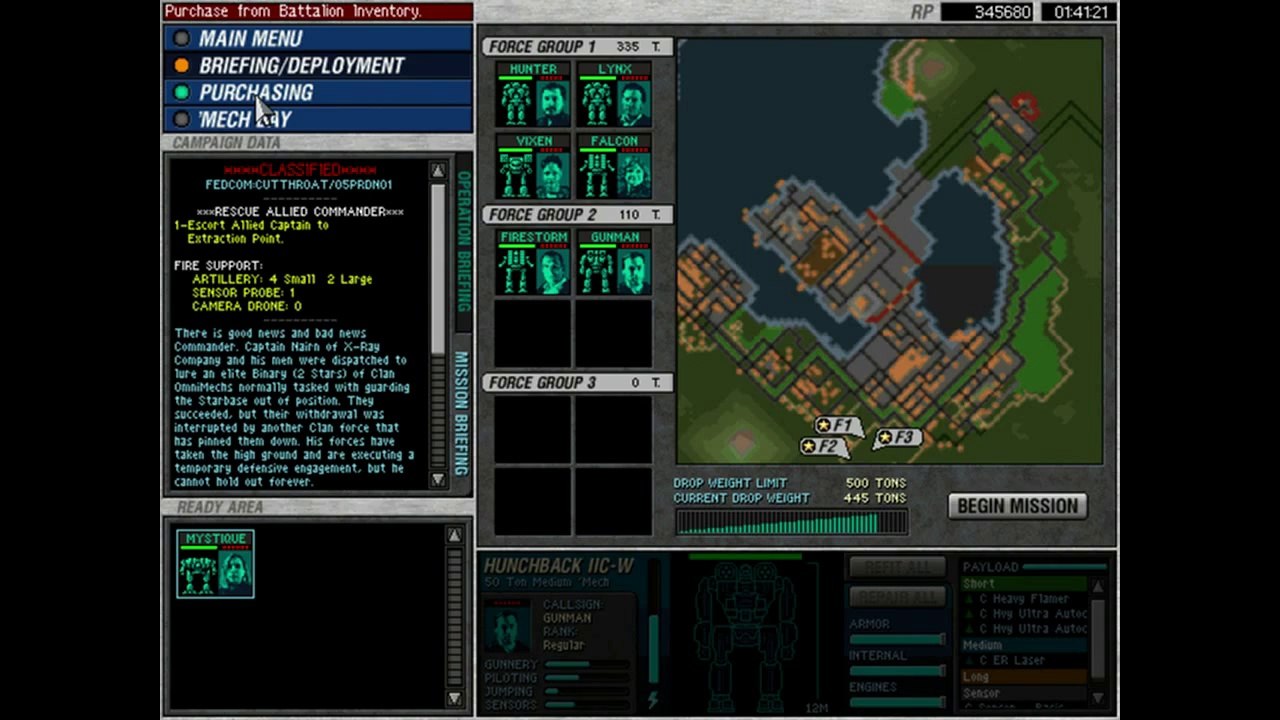 Let's Play MechCommander - Op5M1