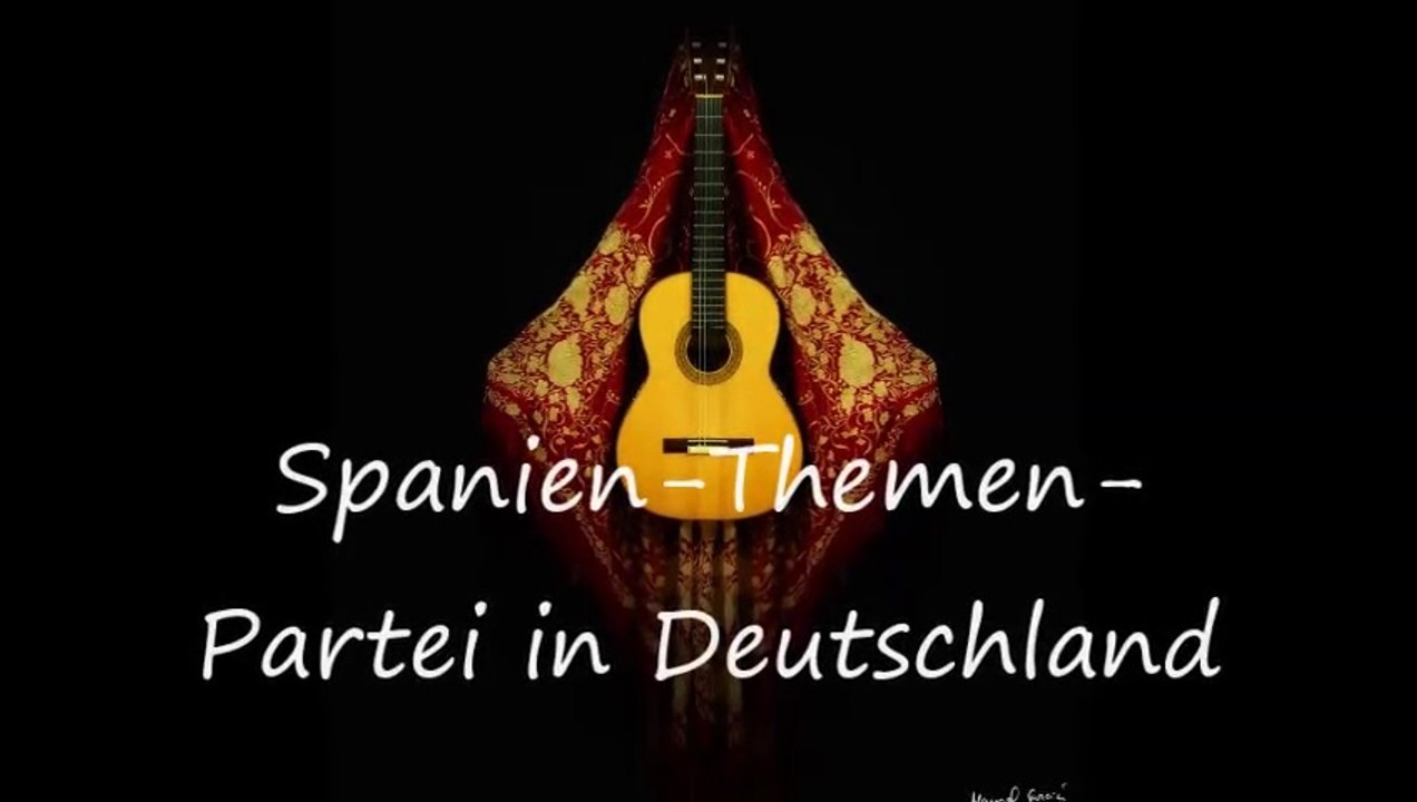 Spanien Thema Partei mit Live Musik in Deutschland