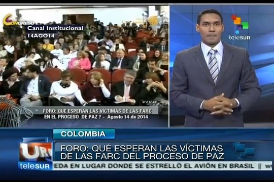 Víctimas respaldan diálogos de paz entre gobierno colombiano y FARC-EP