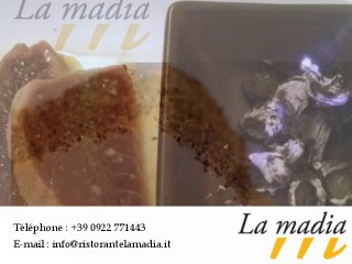 Cucina creativà e ristorante gastronomia La Madia Sicilia