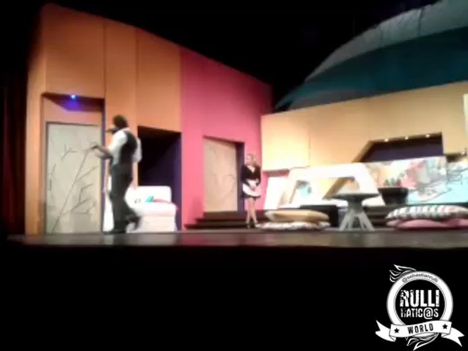 Sebastián Rulli ,Alex Avila,Angelique Boyer un fragmento de #LDDLM en Pachuca