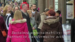 Conférence Université Bath : Sustained Unsustainabilité : barried transformative action - Ingolfur Blühdorn