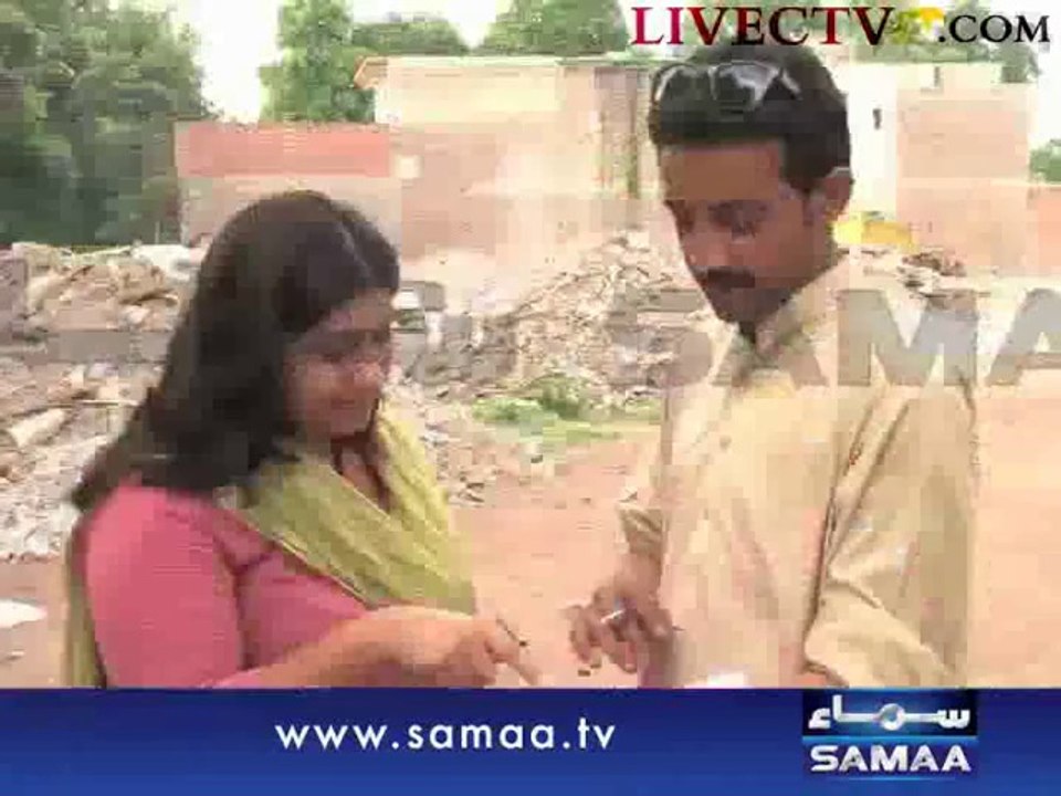 imran khan's container BY SAMAA TV