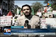 Organizaciones sociales de Paraguay exigen mayor gasto público