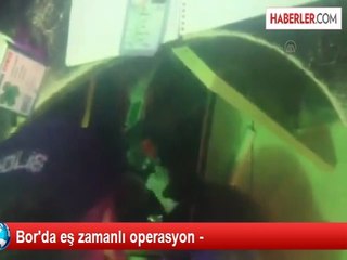 Bor'da eş zamanlı operasyon -