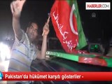 Pakistan'da hükümet karşıtı gösteriler -