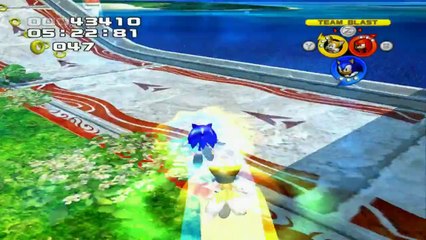 Sonic Heroes - Super Dur - Étape 02 : Ocean Palace