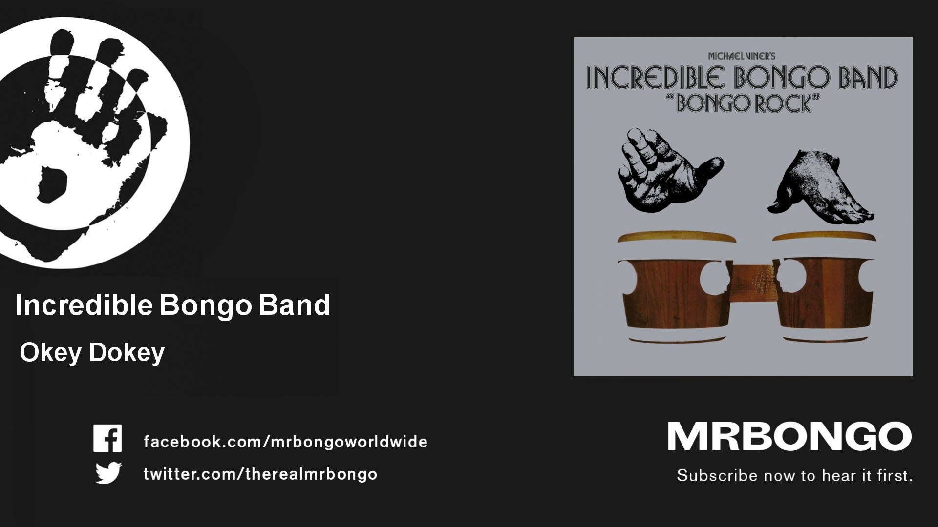 Incredible Bongo Band Okey Dokey Video Dailymotion