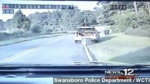Police Catch Robbery Suspect Towing Safe Behind Car