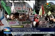 Campesinos paraguayos exigen al gob. atender sus necesidades
