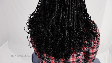 How To Seal & Curl The Ends Of Your Zillion Micro Braids Tutorial Part 5 of 8