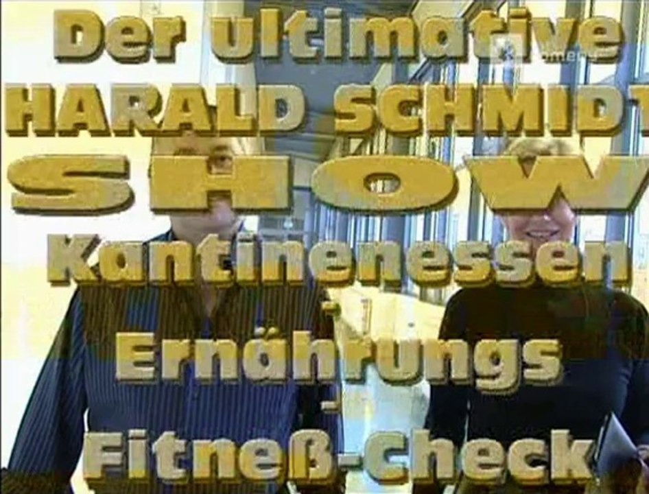 Die Harald Schmidt Show - 1148 - 2002-10-10 - Ferhan & Ferzan Önder, Onassis-Brille