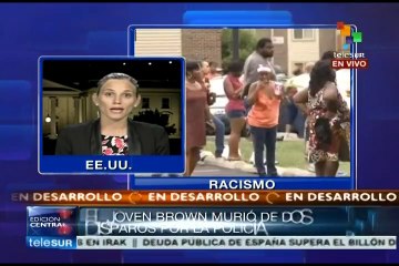 Muerte de joven afroamericano genera violentas protestas en Ferguson