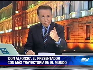 Alfonso Espinosa rompe 'Récord Guinness' en la televisión