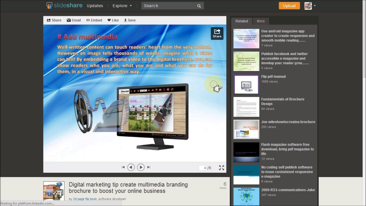 Flip PDF - Astuce pour E marketing: créer brochure de marque multimédia pour stimuler votre commerce  en ligne.