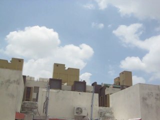 GOD GANESHA APPEARING IN NARODA SKY