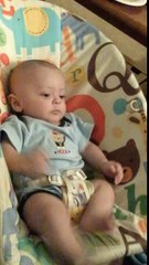 Adorable Baby Go Crazy Over A Remote Control