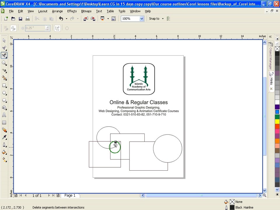 New tool 4-Virtual segment delete tool