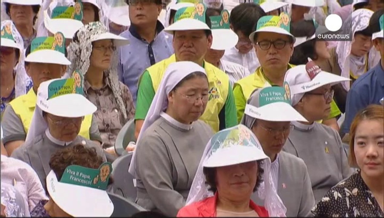 "Combatir el materialismo," el mensaje del Papa Francisco a los jóvenes surcoreanos