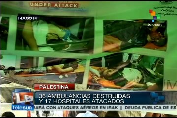 Conflicto en Gaza deja casi 2 mil muertos y más de 10 mil heridos