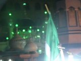 Azadi Pakistan Raily 13-Aug-2014 in Karachi Hazri at Dhola Shah Bukhari