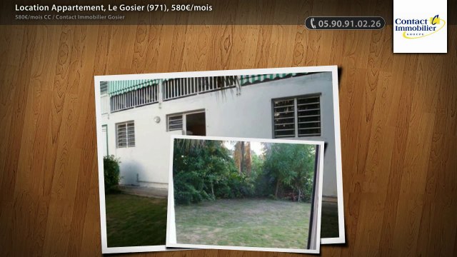 Location Appartement, Le Gosier (971), 580€/mois