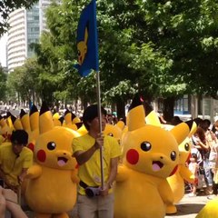 ピカチュウの大量発生遭遇した！