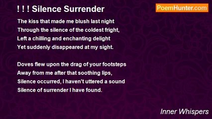 Inner Whispers - ! ! ! Silence Surrender